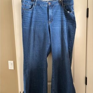 NWOT Jessica Simpson True Love Wide Leg Trouser in 20W